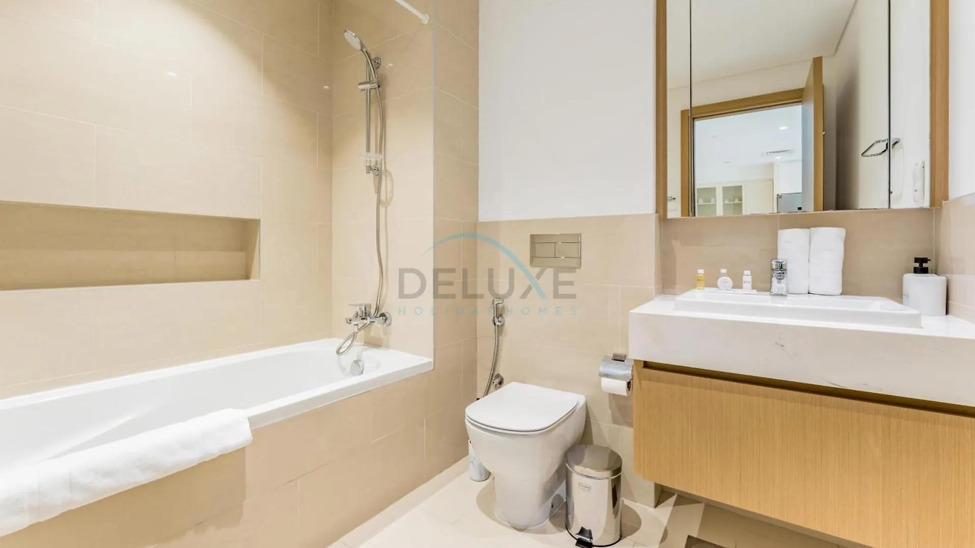 Near Dubai Water Canal 1Br With Spacious Balcony, Creekside 18 A, Creek Harbour By Deluxe Holiday Homes 0*,  United Arab Emirates
