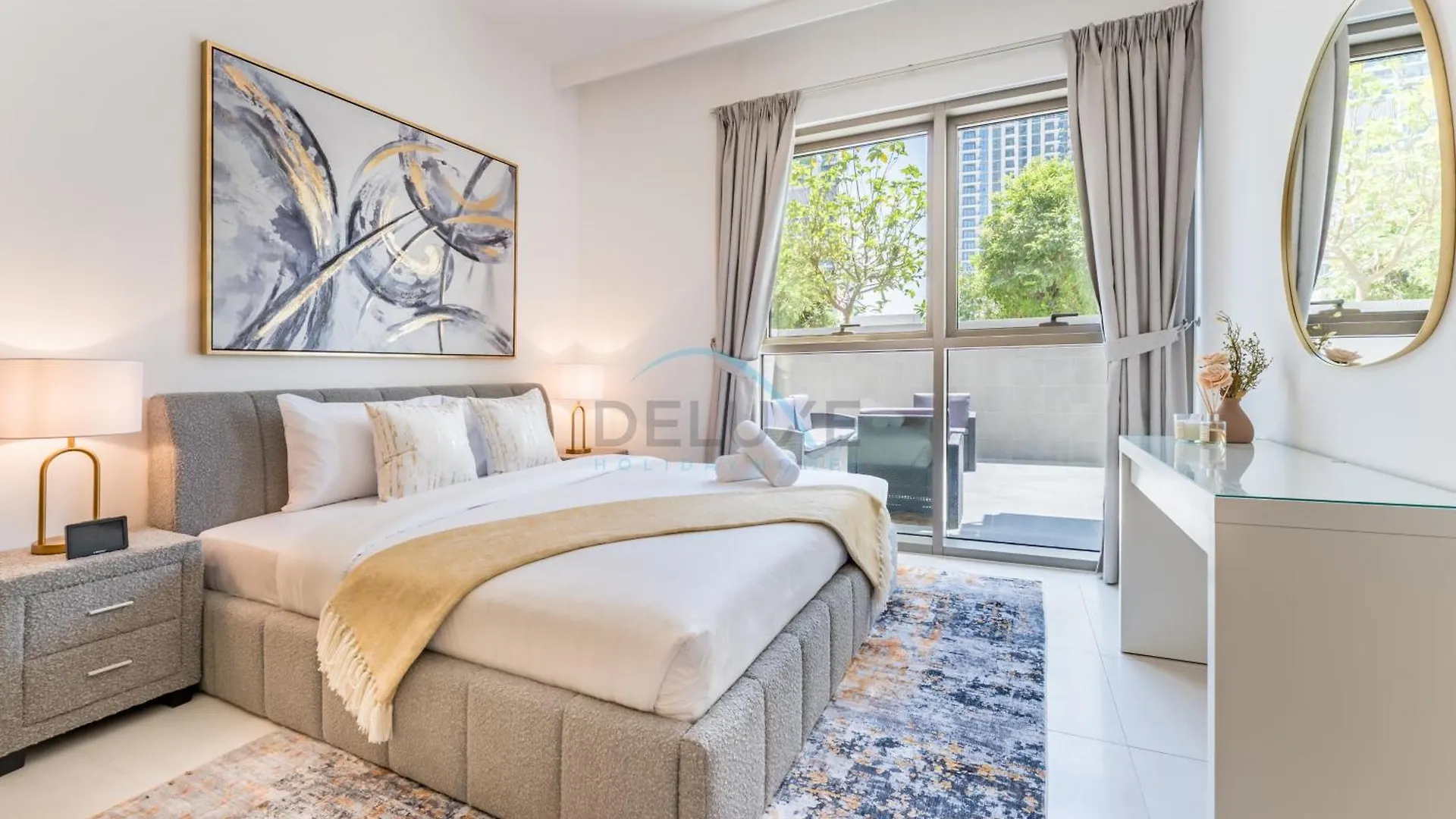 Apartment Near Dubai Water Canal 1Br With Spacious Balcony, Creekside 18 A, Creek Harbour By Deluxe Holiday Homes United Arab Emirates