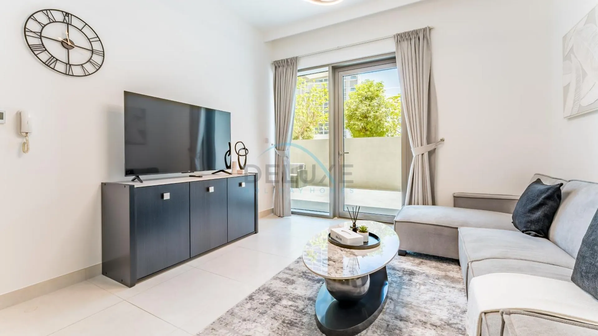 Near Dubai Water Canal 1Br With Spacious Balcony, Creekside 18 A, Creek Harbour By Deluxe Holiday Homes Apartment