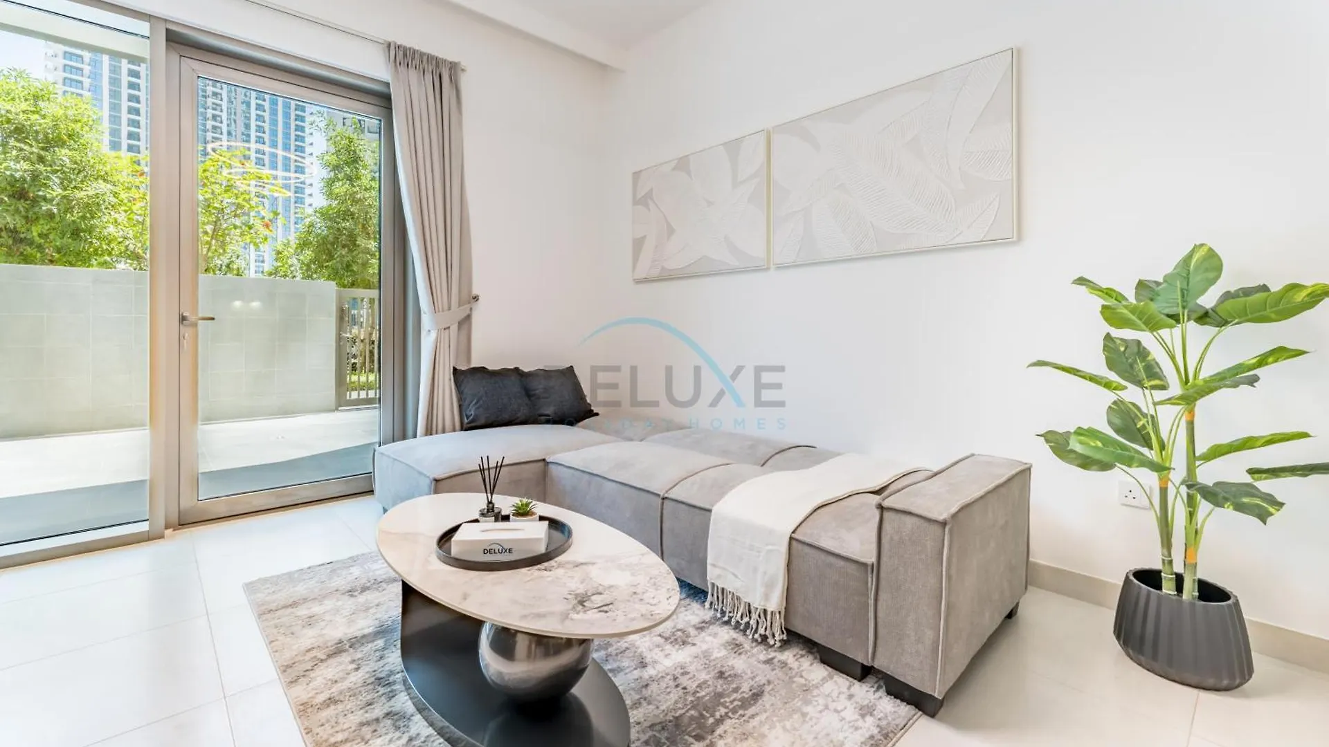 Near Dubai Water Canal 1Br With Spacious Balcony, Creekside 18 A, Creek Harbour By Deluxe Holiday Homes Apartment